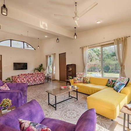 Saffronstays Roselle, Malavli - Pet-Friendly Pool Villa With Modern Interiors Lonavala Ngoại thất bức ảnh